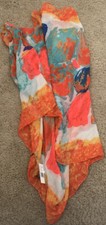 NWT! D&Y Gauze Infinity Scarf