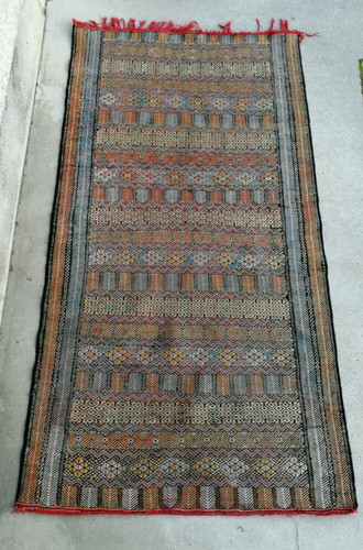 Ancien tapis berbère rug - ancien,