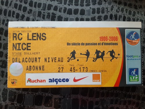 Ticket foot lens ogc - ticket,