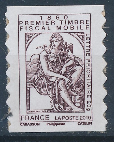 Timbre france adhésif - france,
