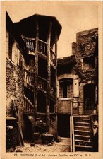 Old postcard Richelieu - old staircase of XVI (478448)