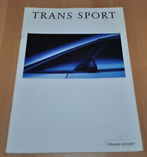 1996 Pontiac Trans Sport German Edition Sales Brochure Prospekt