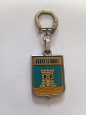 Vintage 60' City of CARRY LE ROUET Coat of Arms Coat of Arms Keychain