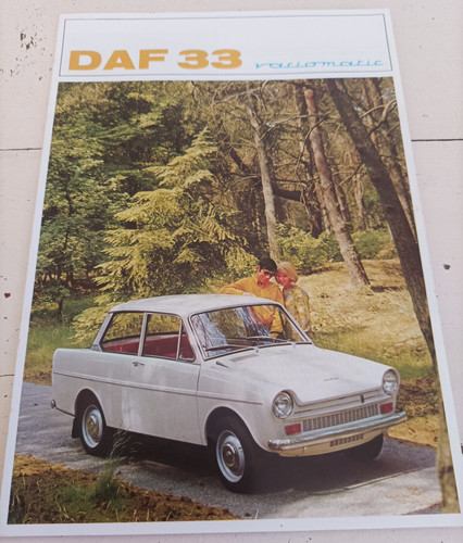 Ancien prospectus voiture daf - ancien,
