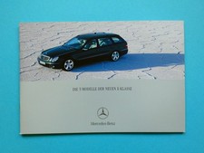 Brochure / Catalogue - Mercedes W211 - E-Class - Estate S211 - 12/02