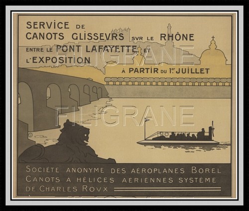 Canot glisseur rhône rlil - canot,