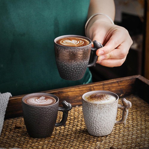Tasses café poterie - à, en