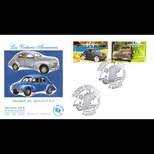 Fdc voitures anciennes - fdc, jf