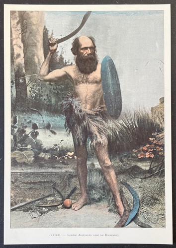 Australie aborigène guerrier - aborigène,