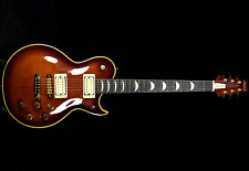 Guitare électrique Aria Pro II PE-F80 LTD SBR Stained Brown avec sacoche neuve