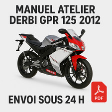 Manuel Atelier Derbi GPR 125