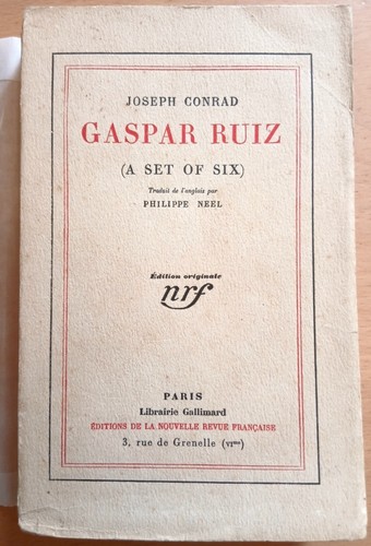Joseph conrad gaspar ruiz a - joseph,