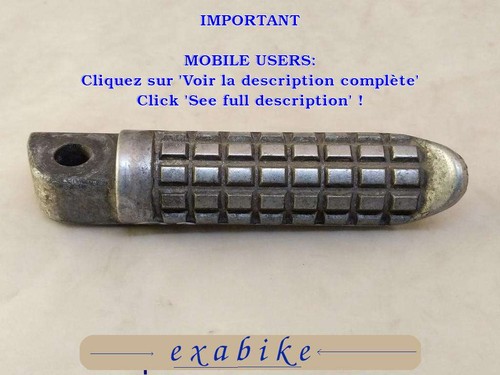 Repose pied arriere - arriere, pour