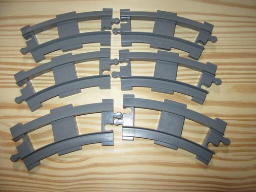 Rails courbe gris clair - courbe,