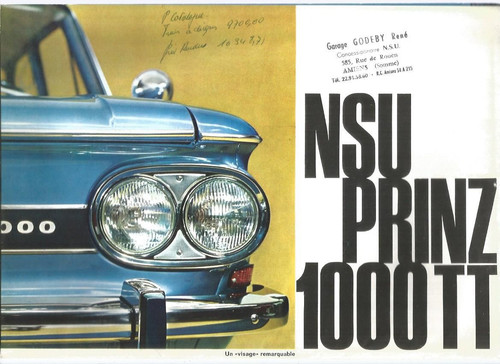 Catalogue nsu prinz - ,