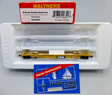 WALTHERS N SCALE DOUBLE STACK CAR TTX 54151 REF. 932-8051