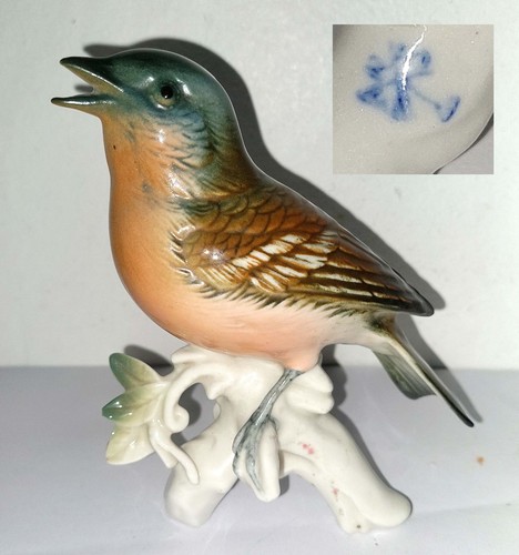 Oiseau porcelaine karl heinz - karl,
