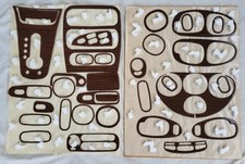 NOS 1999-2004 Chrysler 300M Custom Aftermarket Woodgrain Dash Kit