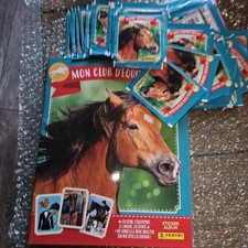 LOT PANINI CHEVAUX MON CLUB