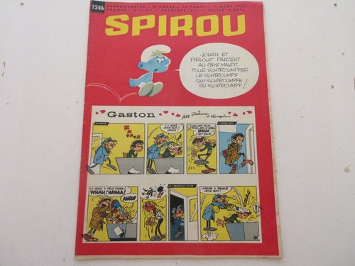 Spirou 1245 1962 - 1245, velo