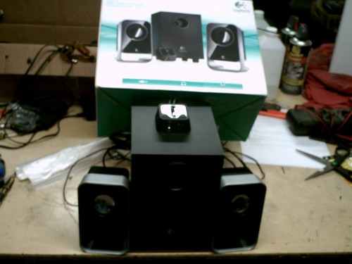 Logitech ls21 stereo speakers - logitech,