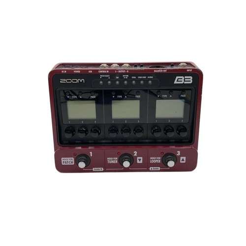 Zoom bass effects pedal - b3,