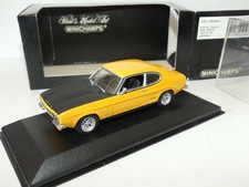 FORD CAPRI RS 2600 1972-73 Orange MINICHAMPS 1:43