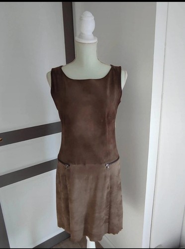 Ventcouvert robe droite - droite, marron