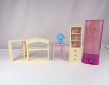 Barbie 2001-2002 Furniture & Misc. Des, Lamp, Bookcase, Mannenquin