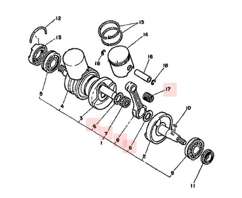 Kit bielle 4l0 11650 - bielle, 4l0-11650-00