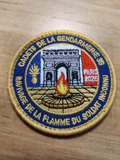rondache écusson cadets de la gendarmerie isère 38