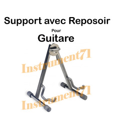 Support Stand de Sol en " A " Guitares avec Reposoir