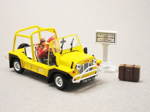 Mini moke jaune 2 - mini, +