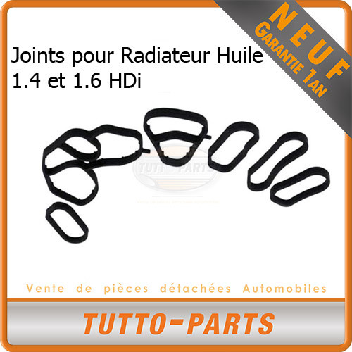 Joints radiateur huile - joints, d'huile
