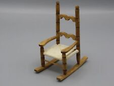 Wooden rocking chair and rope 5 cm - Editions Atlas