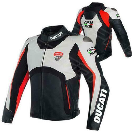 Ducati veste motard cuir - ducati,
