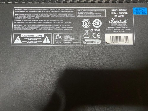 Ampli marshall mg10cf - mg10cf, combo