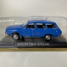 Voiture Miniature De Agostini Dacia 1300 break Bleu 1/43 Métal Collection 