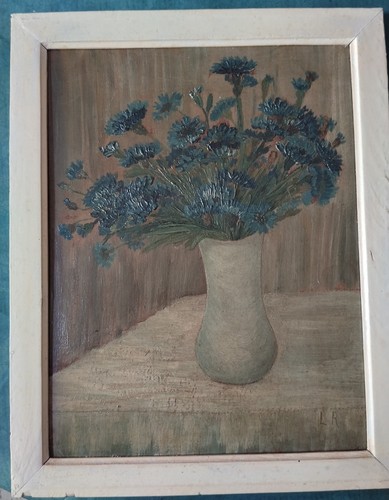 Peinture huile bouquet de - peinture,