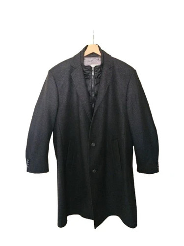 Manteau laine mélangée - en,