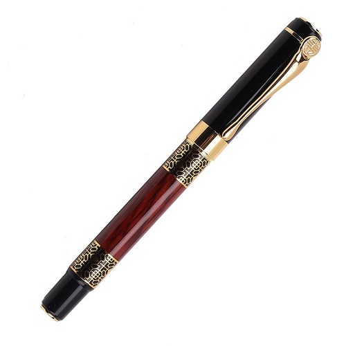 Stylo plume aspect acajou - stylo,