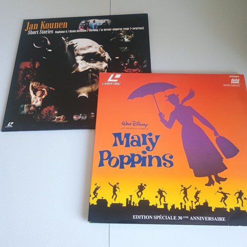 Lot laserdisc - 2,