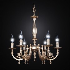 Lustre En Laiton Classique À