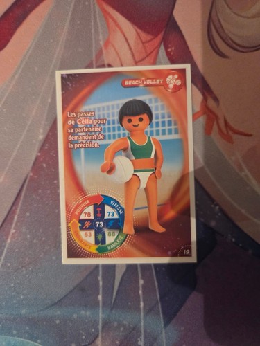 Playmobil carte beach volley - carte,