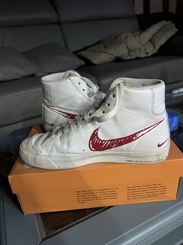 Nike blazer mid red - 77, and