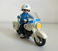 playmobil police vintage - Motard de la police