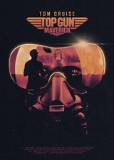 TOP GUN : MAVERICK - Affiche de Cinéma - Poster du Film - Tom Cruise