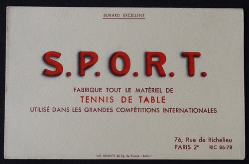 Buvard sport tennis - buvard, de