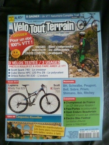 Vélo tout terrain 189 aout - terrain,