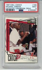 1997 COLLECTOR'S CHOICE CATCH 23 CHAMPION DRIVE #189 MICHAEL JORDAN CARD PSA 9